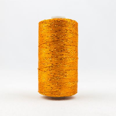 WonderFil Dazzle, 200 yard, 5/box, Pumpkin