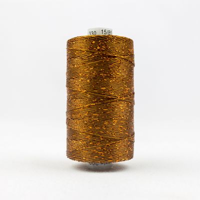 WonderFil Dazzle, 200 yard, 5/box, Acorn Brown