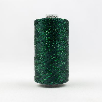 WonderFil Dazzle, 200 yard, 5/box, Forest Green
