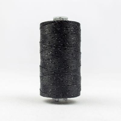 WonderFil Dazzle, 200 yard, 5/box, Black