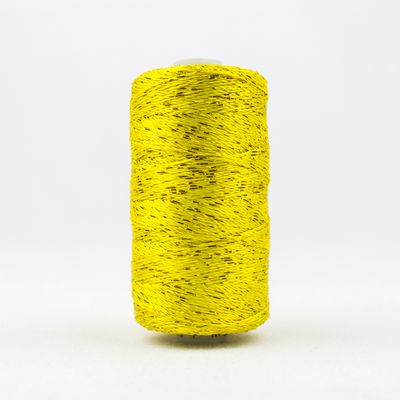 WonderFil Dazzle, 200 yard, 5/box, Lemon Yellow