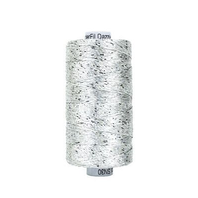 WonderFil Starry Night Dazzle™ 8wt Rayon Metallic - Ice