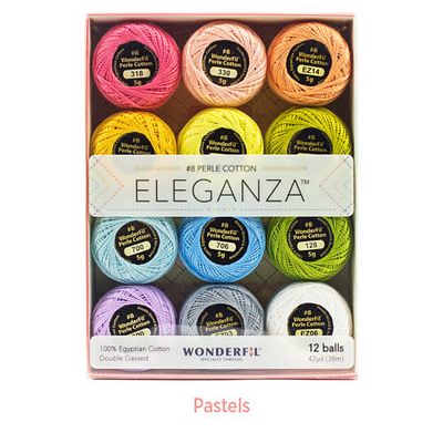WonderFil Eleganza Pack in the Pastels Colorway