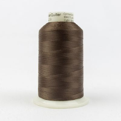 WonderFil 19 - Master Quilter, 3000yd, Light Brown