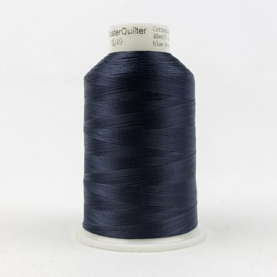 WonderFil 49 - Master Quilte, 3000yd, Blue Brown