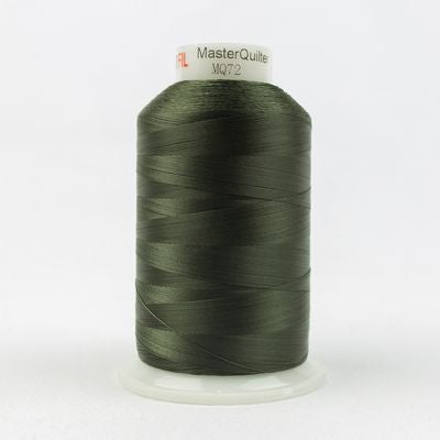 WonderFil 72 - Master Quilter, 3000yd, Blackish Green