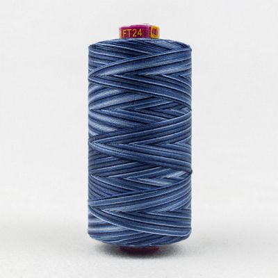 WonderFil Fruitti - Blue Night 12wt 100m Variegated Thread