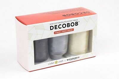 WonderFil DecoBob set of 3 - Violet Craft