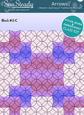 Sew Steady / Westalee Design Arrow C Quilt Kit - Low Shank 3mm