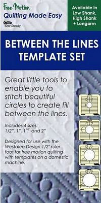 Sew Steady / Westalee Design Between The Lines 5-Piece Set - High Shank