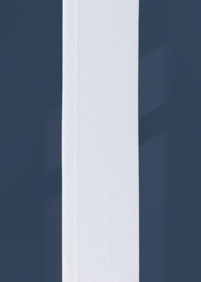 Waistband Canvas Non-Elastic - White