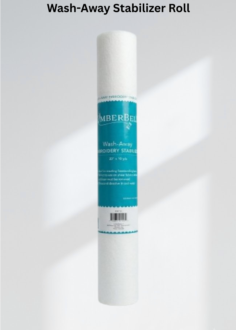 Wash-Away Stabilizer Roll