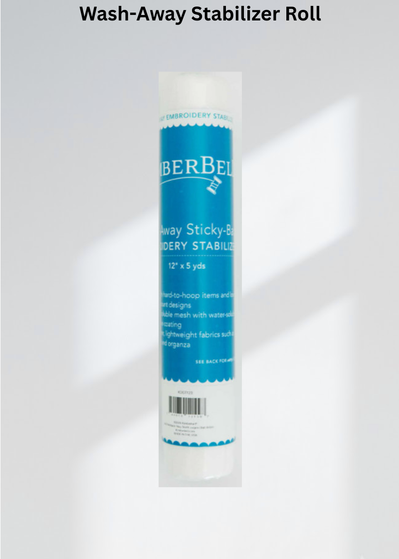 Wash-Away Stabilizer Roll
