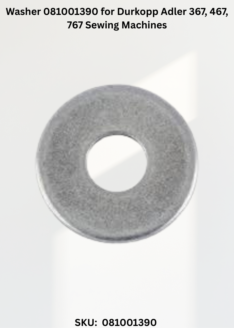 Washer 081001390 for Durkopp Adler 367, 467, 767 Sewing Machines