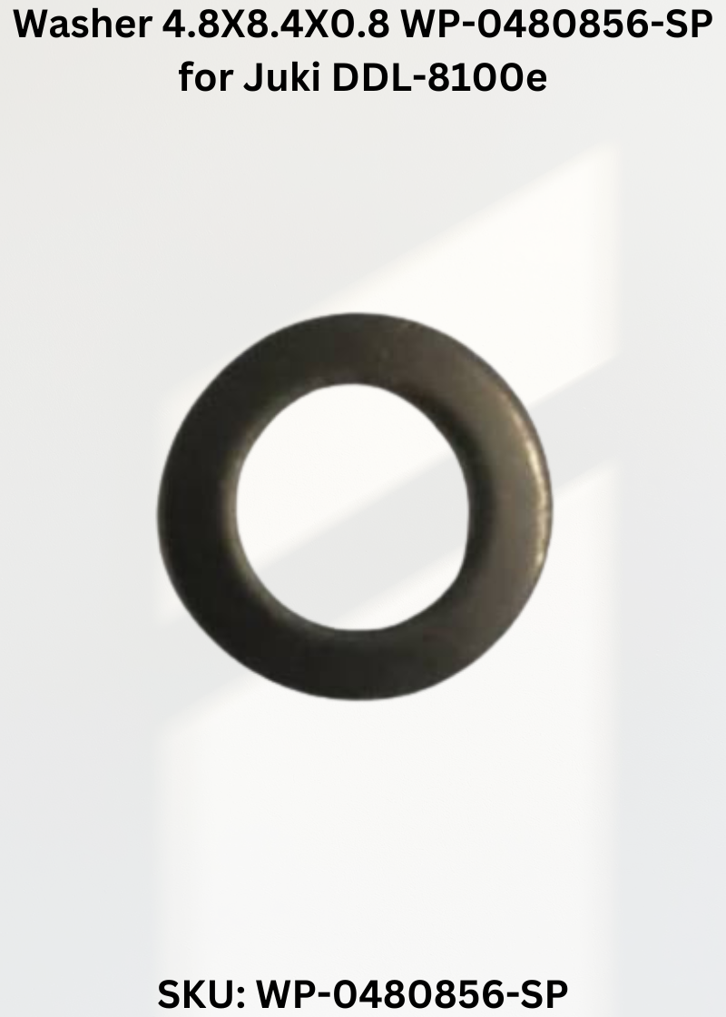 Washer 4.8X8.4X0.8 WP-0480856-SP for Juki DDL-8100e