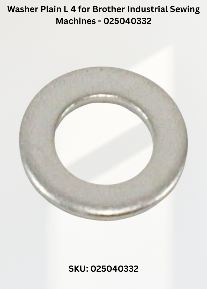 Washer Plain L 4 for Brother Industrial Sewing Machines - 025040332