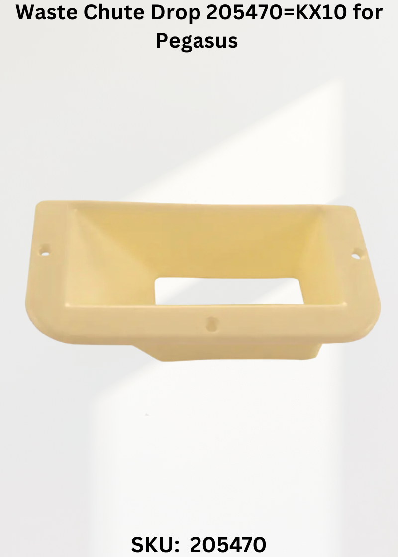 Waste Chute Drop 205470=KX10 for Pegasus E32L, E52L, E22L Sewing Machine
