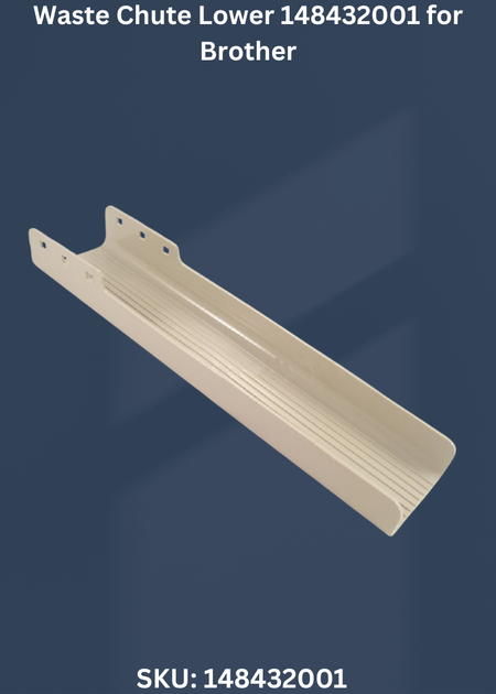 Waste Chute Lower 148432001 for Brother Industrial Sewing Machines