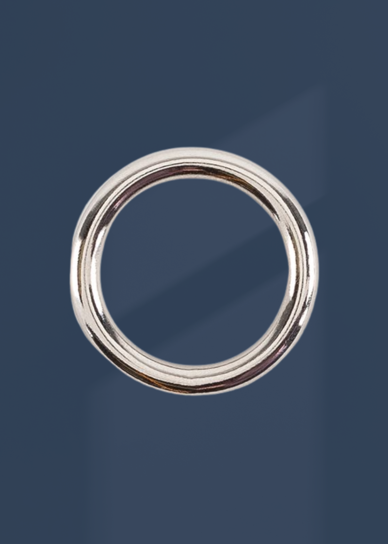 Welded Metal O-Rings - 1" - 10/Pack - Nickel