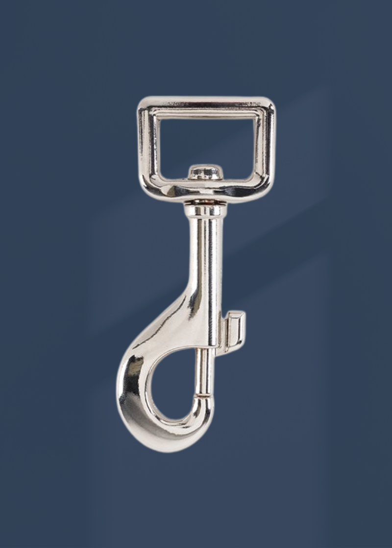 Welded Metal Swivel Hooks - 3/4" - 10/Pack - Nickel