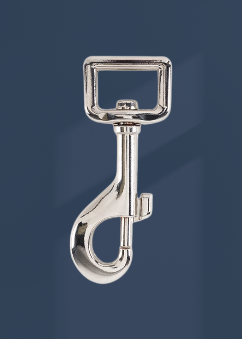 Welded Metal Swivel Hooks - 5/8" - 10/Pack - Nickel