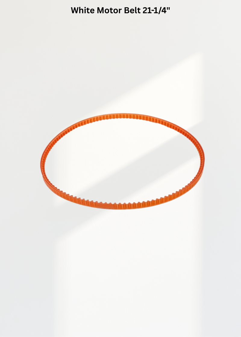 White Motor Belt 21-1/4"
