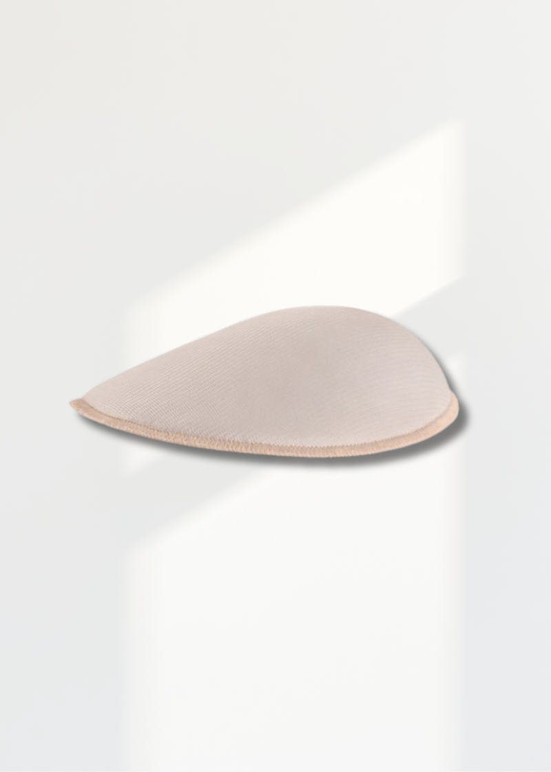 Women's Shoulder Pads - Drop Style Tricot Cover W/ Polyester Fiberfill - 1/2" Thick x 6 1/2" x 5 5/8"