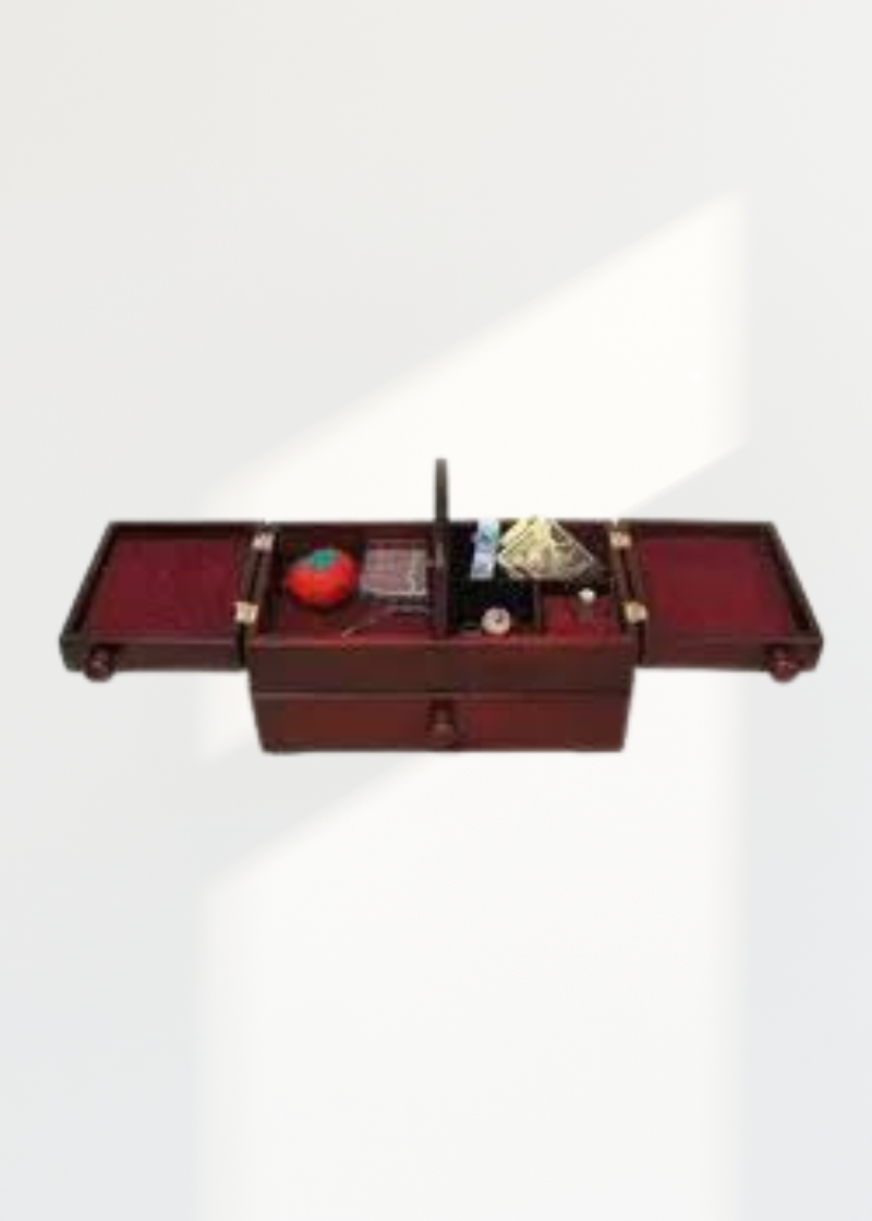 Wooden Caddy P13213 — 13-3/4" (L) X 8-1/2" (W) X 7" (H)