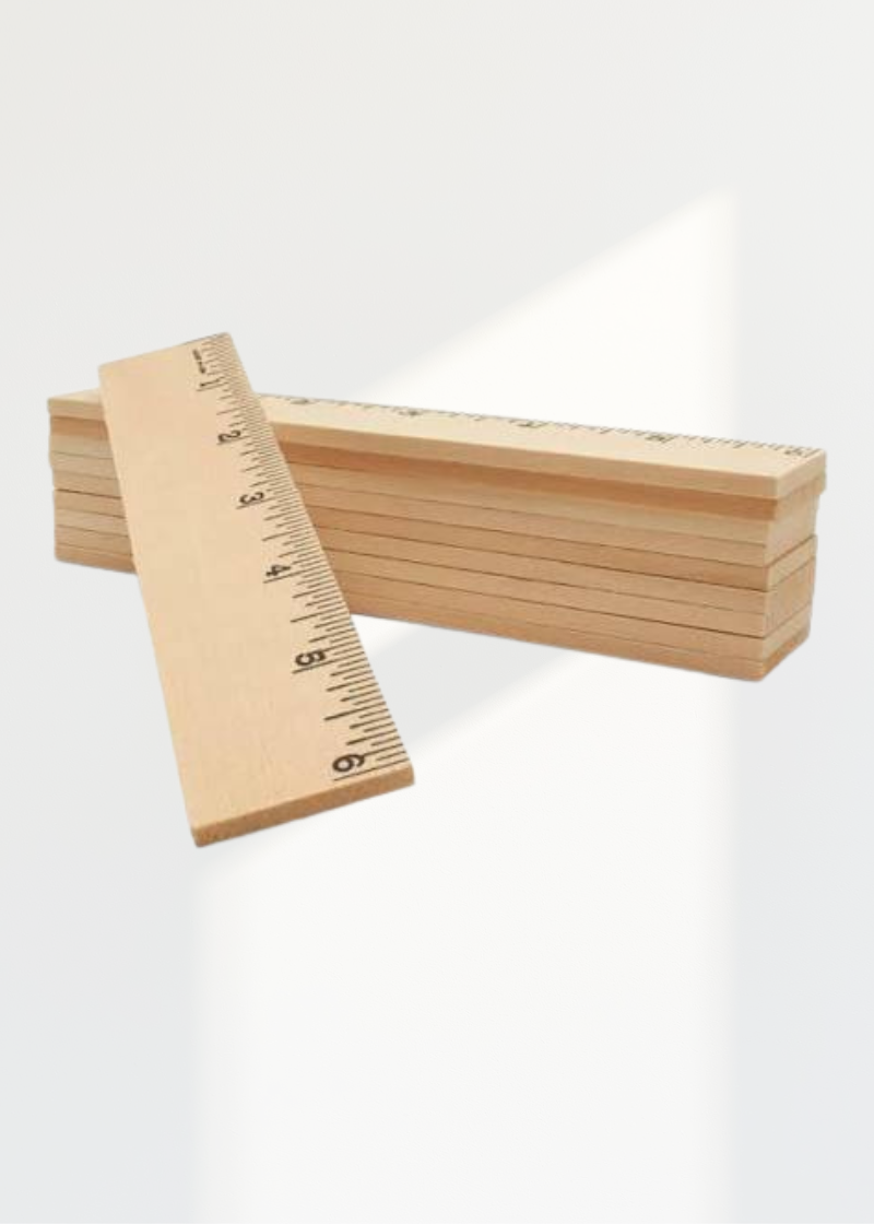 Wooden Ruler - 6"