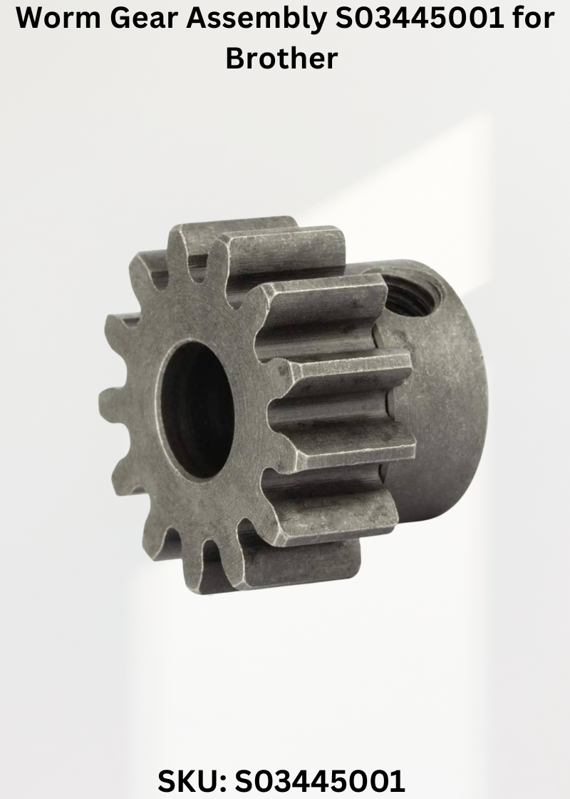 Worm Gear Assembly S03445001 for Brother CB3-B912, Brother CB3-B913, Brother CB3-B915, Brother CB3-B916 and Brother CB3-B917