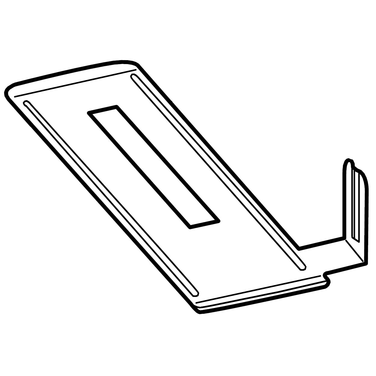 Buttonhole Stabilizer Plate, Brother #XH1726201