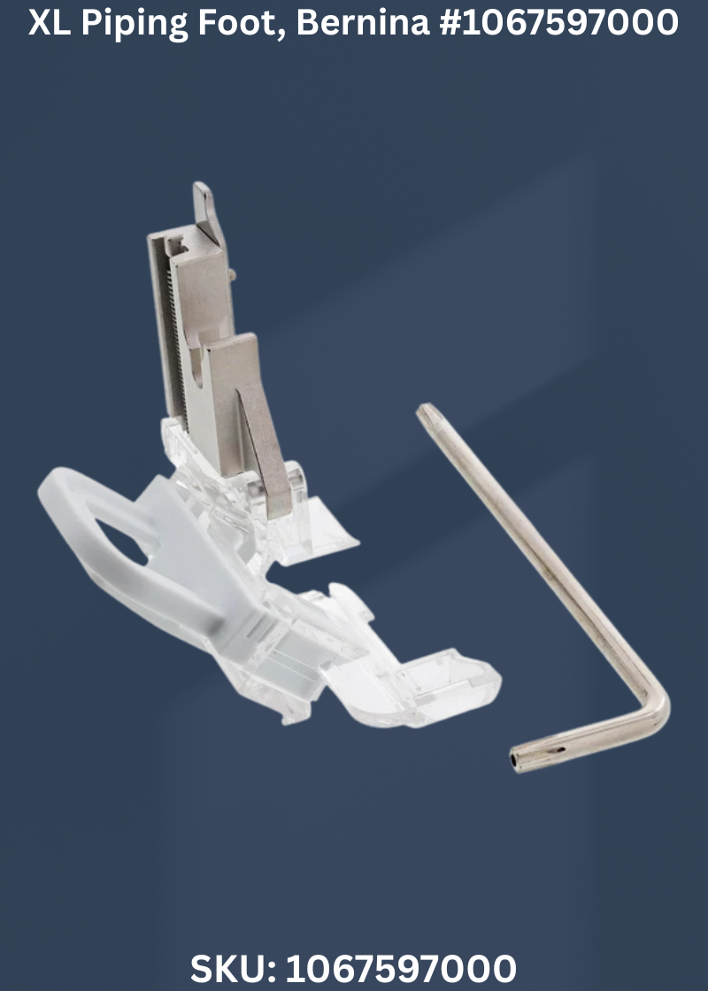 XL Piping Foot for Bernina 1067597000