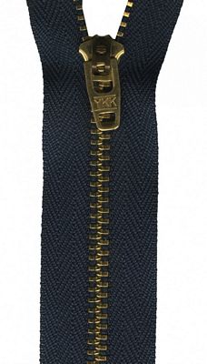 art.1607 Ykk Jean 7" Navy 3/bx