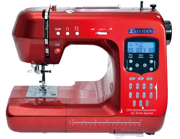Yao Han YH-2900(red) – Computerized Sewing Machine