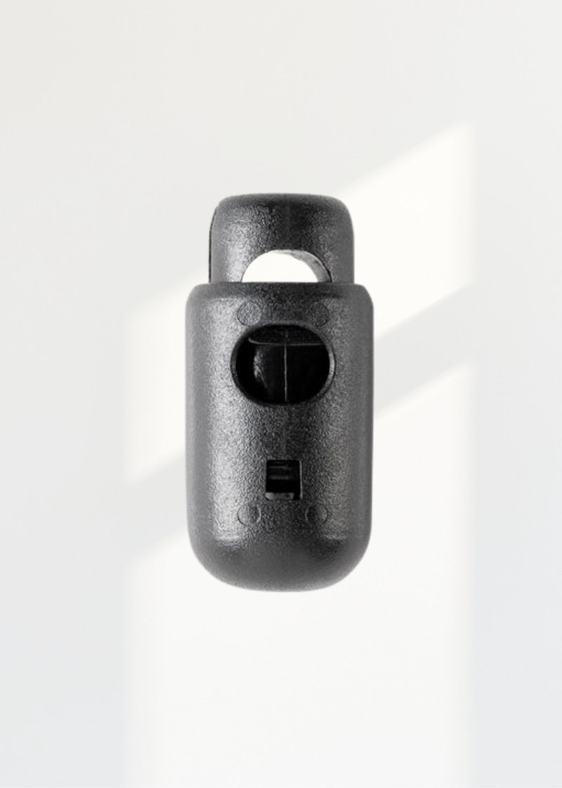YKK Barrel Cord Lock - 3/16" - Black