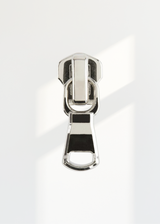 YKK Excella #5 Metal Jacket/Pant Rounded Fashion Zipper Pulls - 2/Pack