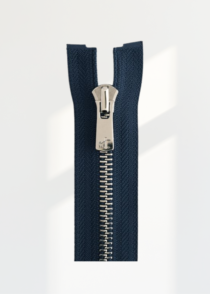 YKK Excella #5 Nickel Jacket Zipper