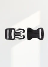 YKK Heavy Duty Flat Plastic Side Release Buckles - Black