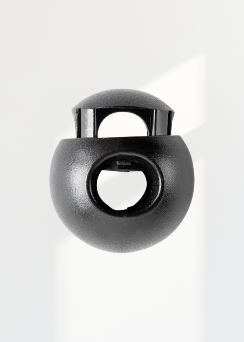 YKK Round Cord Lock - 3/16" - Black