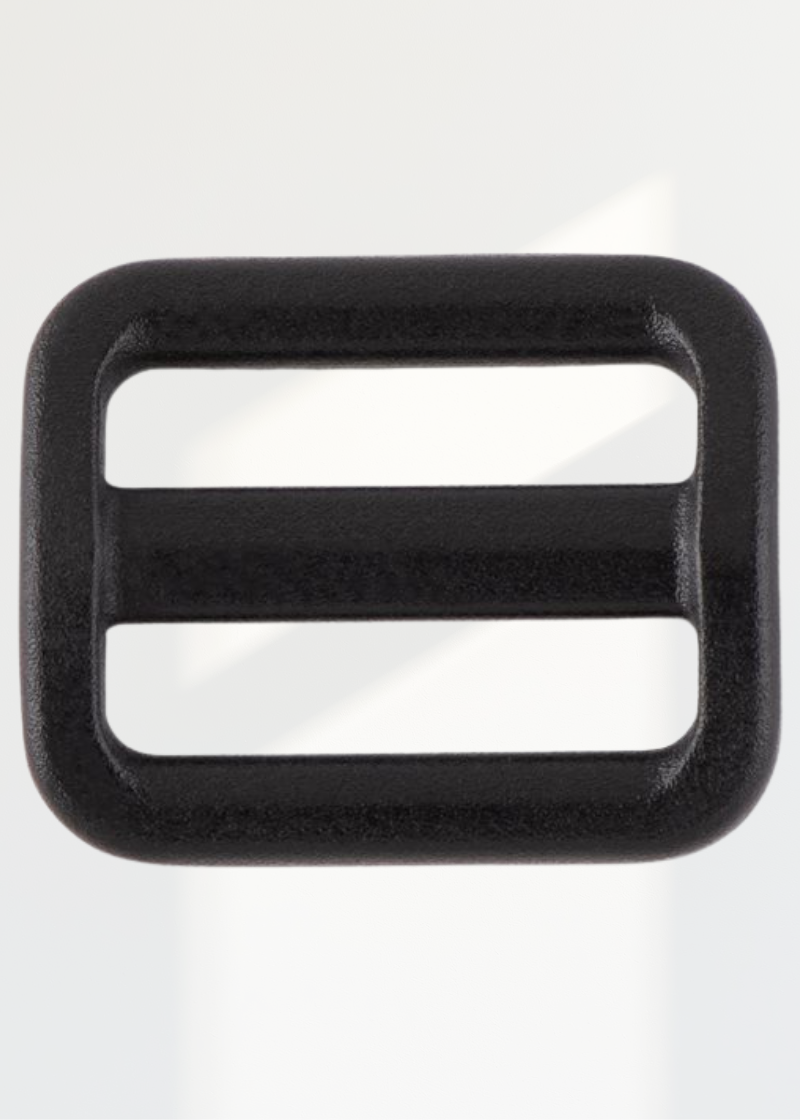 YKK Tri-Bar Plastic Glides - 3/4" - Black