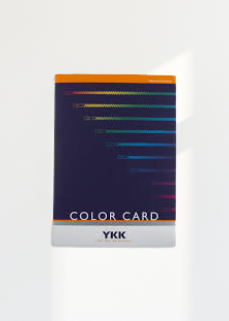 YKK Zipper Color Card - 582 Colors