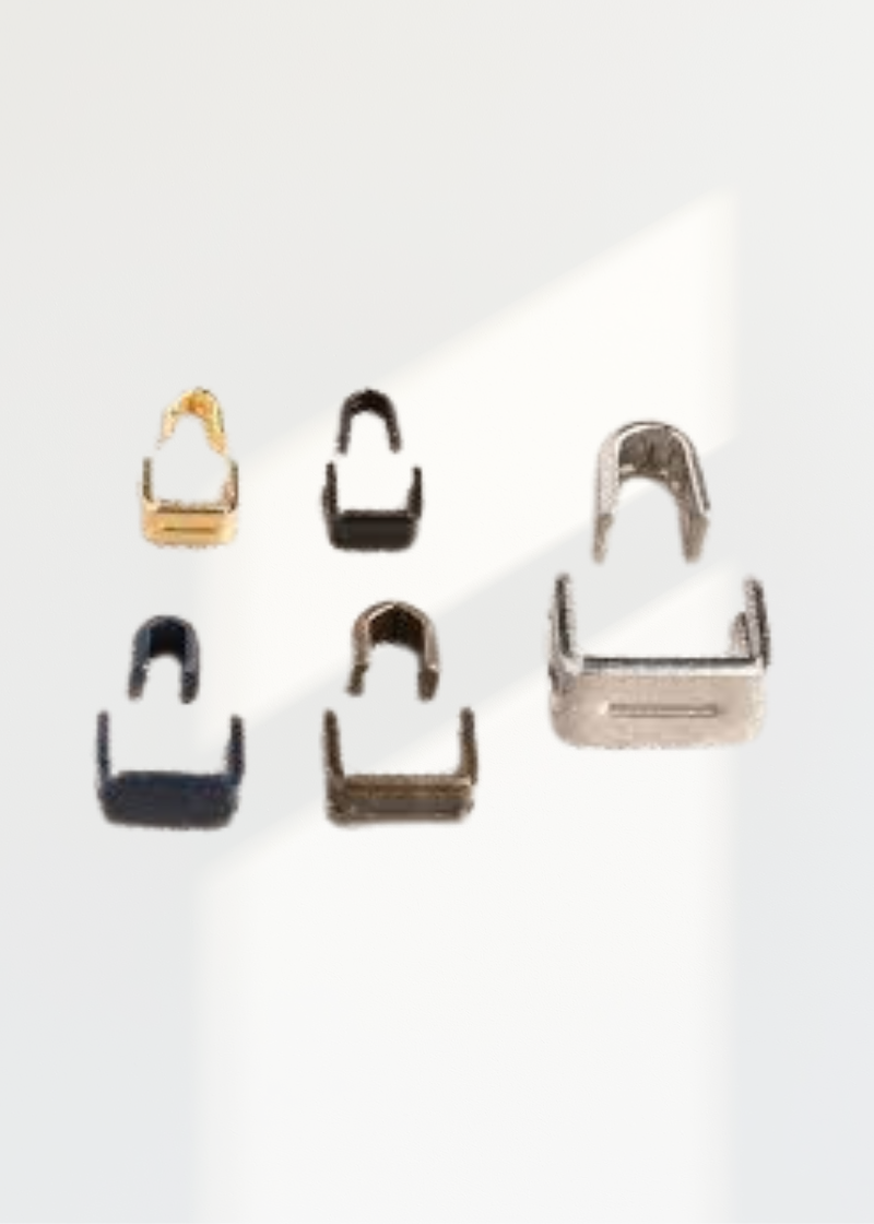 YKK Zipper Top (10 Each) & Bottom (5 Each) Stop Sets