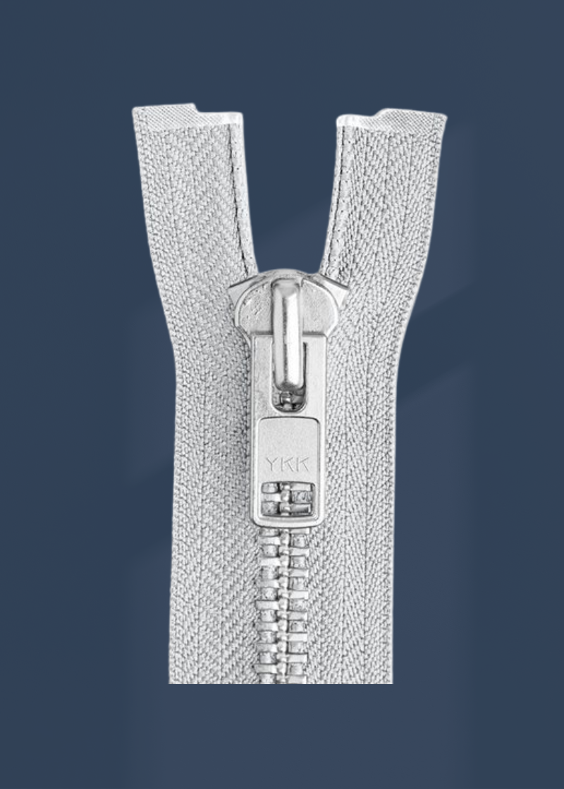 YKK #10 Aluminum Jacket Zipper