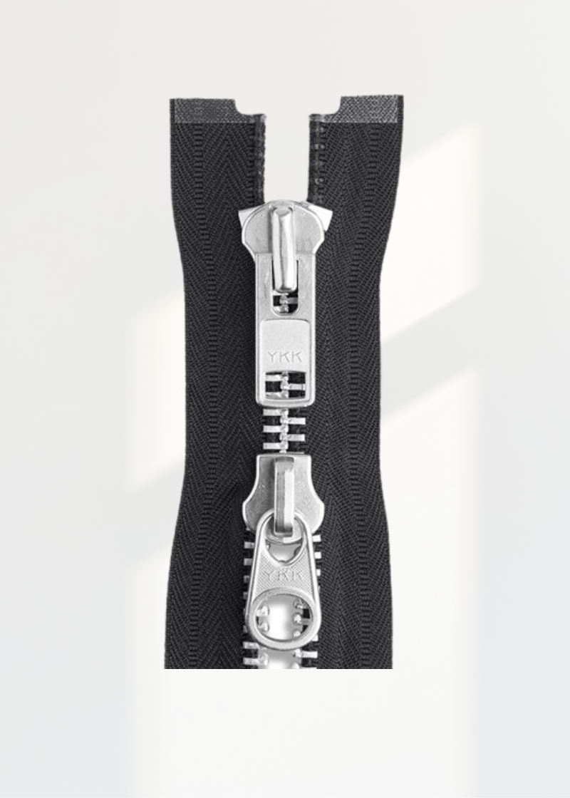 YKK #10 Aluminum Two-Way Jacket Zipper