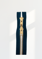 YKK #10 Brass Two-Way Non-Separating Coverall Zipper