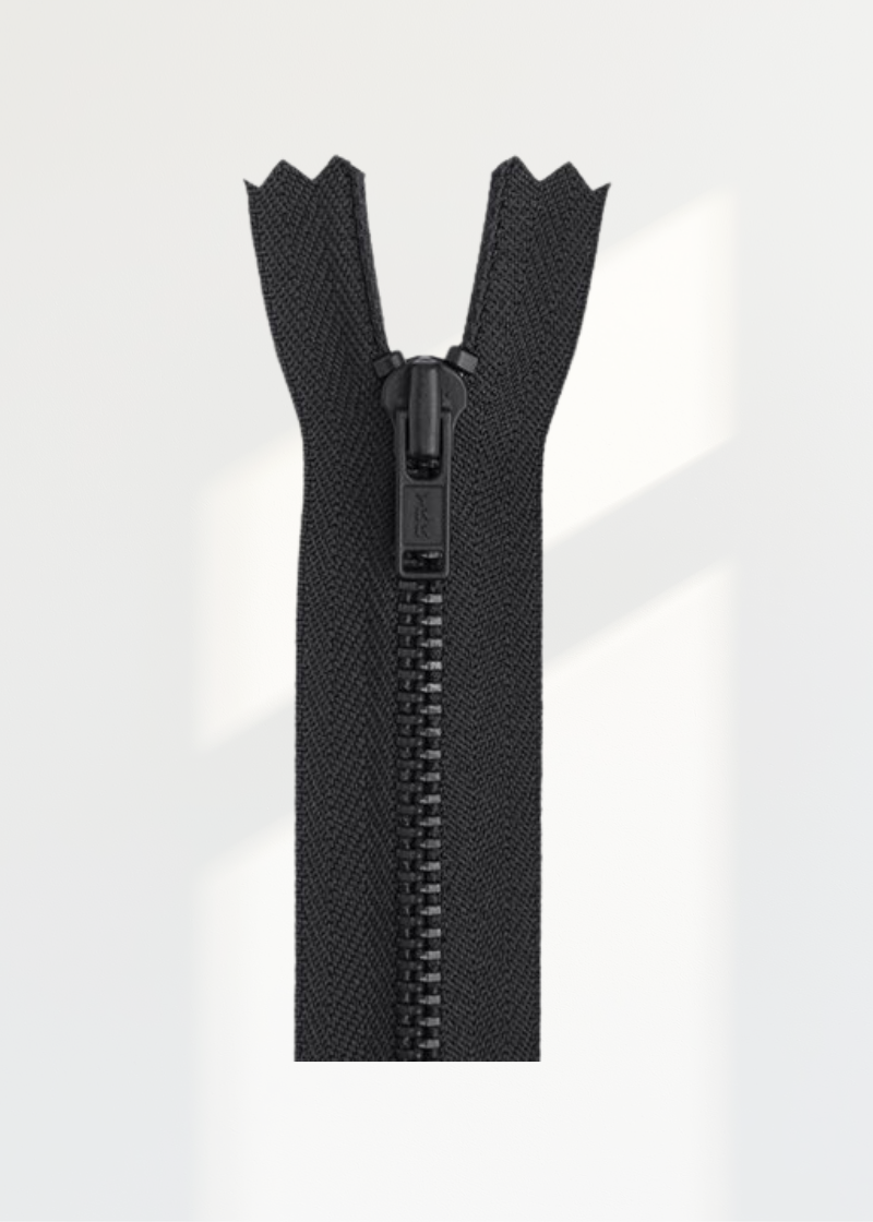 YKK #3 Black Oxide Brass Dress Zipper