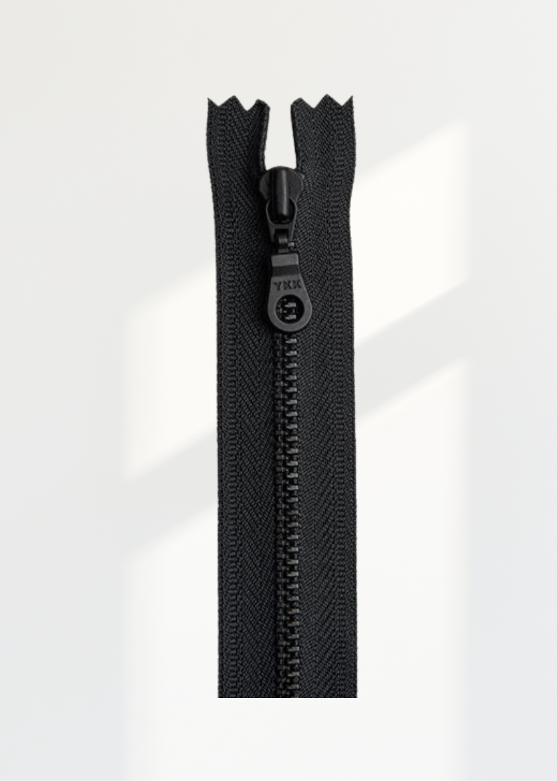YKK #4.5 Black Oxide Nickel Donut Pull Bag Zipper