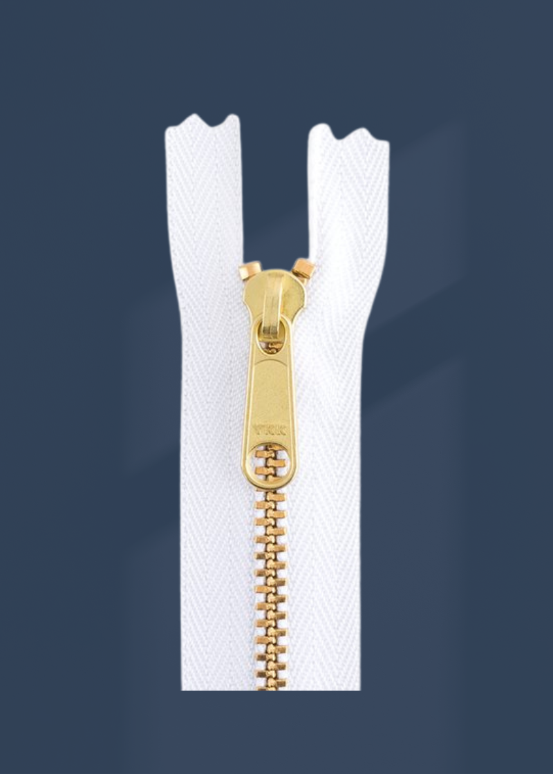 YKK #4.5 Brass Long Pull Bag Zipper