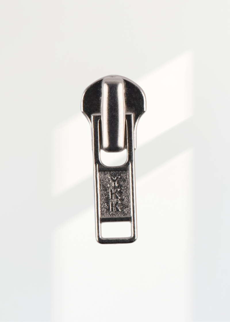 YKK #4.5 Metal Upholstery Zipper Pulls - Aluminum