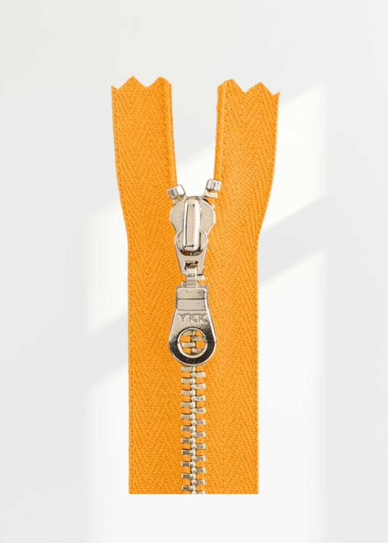 YKK #4.5 Nickel Donut Pull Bag Zipper